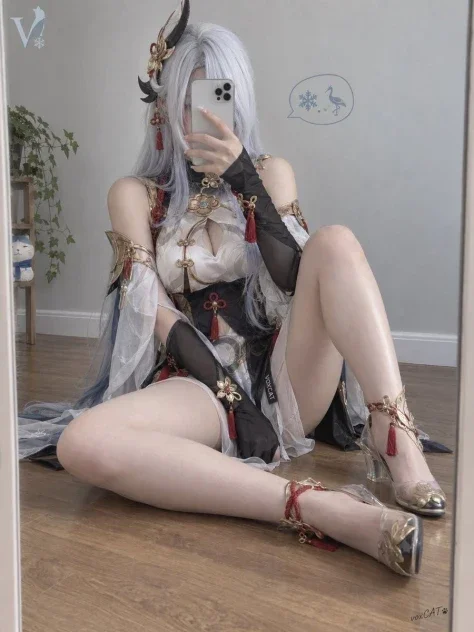 Home Mirror Selfie Cosplay