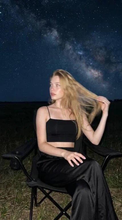 Night Mode Spontaneous Portrait