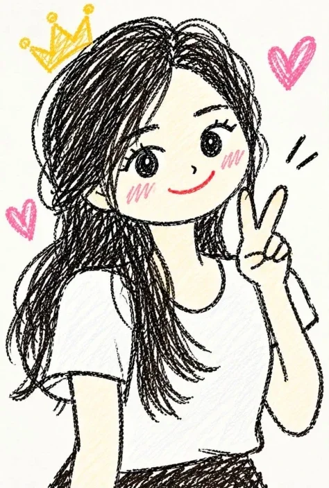 Hand-Drawn Sketchbook Doodle Illustration