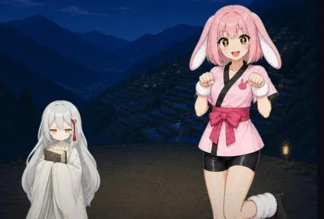Anime Game Scene Character Expansion — GPT Image 2.5 AI Prompt: Using the provided reference image as the base scene, edit it into a wider game-...
