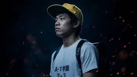 Cinematic Action Movie Portrait