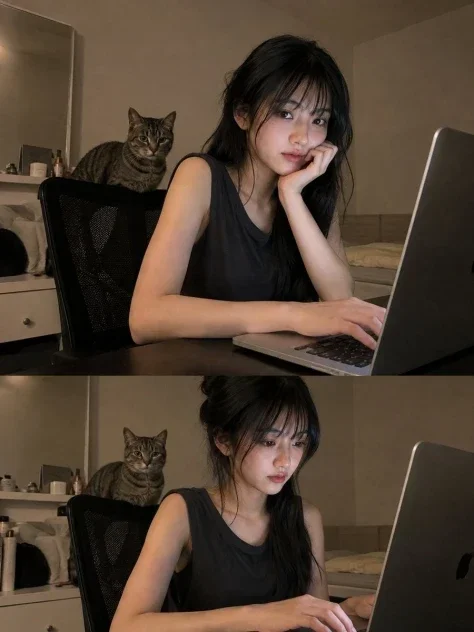 Candid Home Office Photo