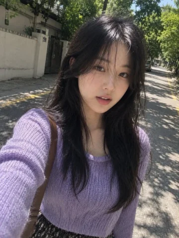 Realistic Smartphone Selfie Portrait — GPT Image 2.5 AI Prompt: A completely natural, photorealistic smartphone selfie of a young East Asian wom...