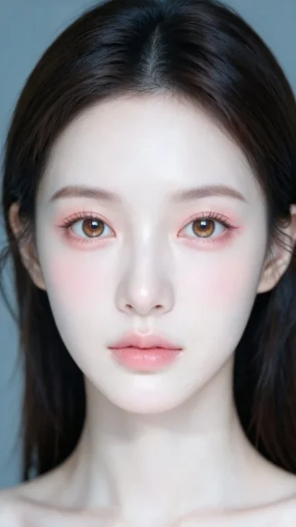Chinese Porcelain Skin Beauty Portrait