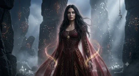 Mystical Ancient Guardian Portrait