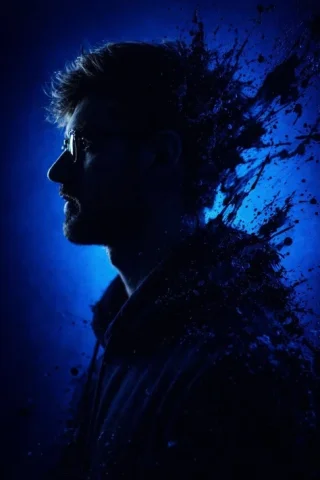 Cinematic Human Portrait — GPT Image 2.5 AI Prompt: Convert this image into a dramatic, stylized portrait (use the same face as the...
