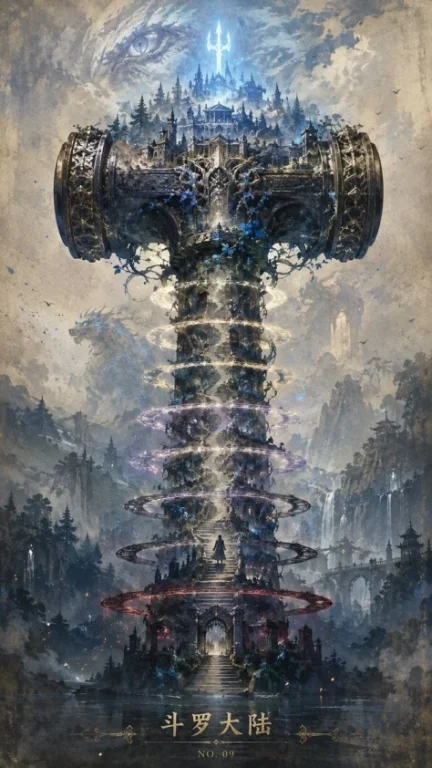 Epic Douluo Fantasy Tower Poster