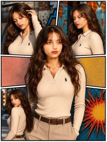 3D Pop-Art Comic Poster Collage — GPT Image 2.5 AI Prompt: Create an ultra-realistic 3D pop-art comic poster collage featuring the same you...