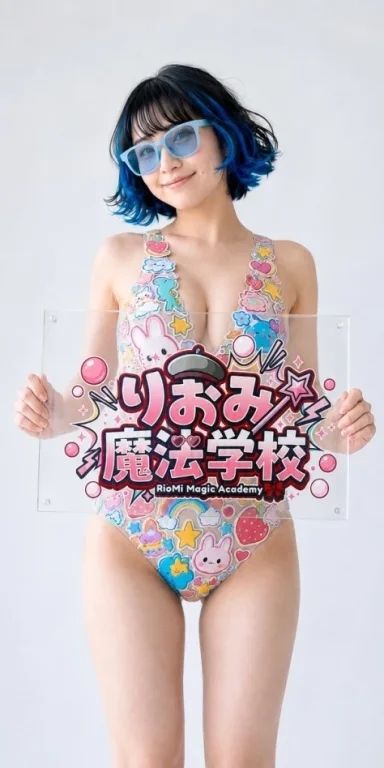 Kawaii Academy Acrylic Sign Portrait