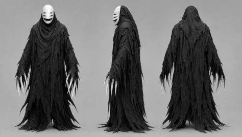 Dark Ghost Spirit Turnaround