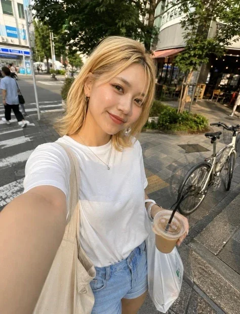 Realistic City Selfie