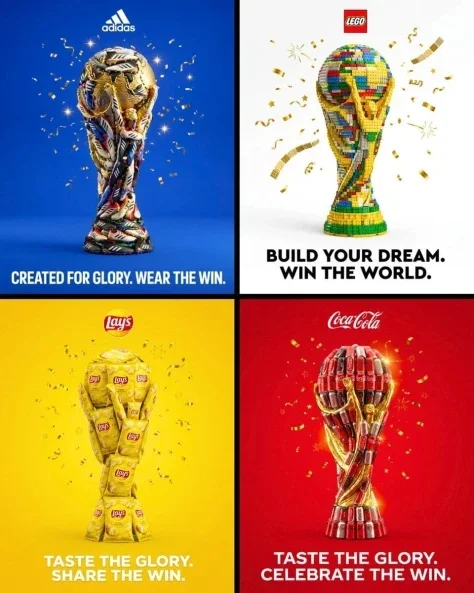 Brand Product World Cup Trophy Advertisement