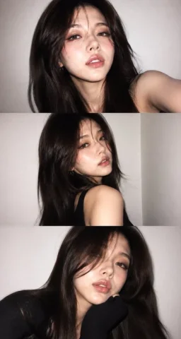 Three-Photo Y2K Flash Selfie Collage — Nano Banana 2 AI Prompt: A vertical collage of three YZK photos. Using the uploaded selfie as the ONLY an...