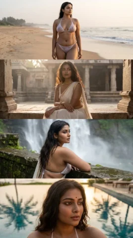 Bengali Luxury Travel Editorial Reference Sheet — Nano Banana 2 AI Prompt: { "aspect_ratio": "9:16", "style_signature": "Vogue India editorial + cinemati...