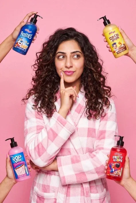 Pink Shower Gel Ad