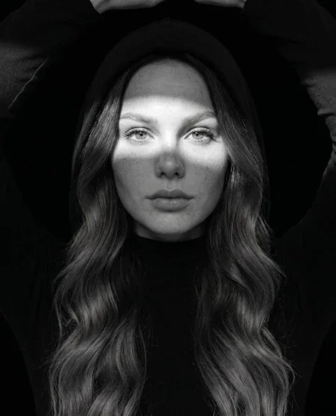 Fine Art Monochrome Portrait Variations