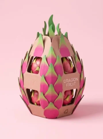 Shaped Cardboard Package — Nano Banana 2 AI Prompt: A high-quality professional product photography of a creative structural packagi...