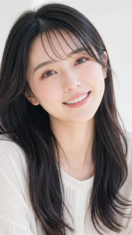High-Key Japanese Beauty Portrait