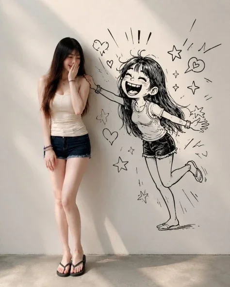 Doodle Alter-Ego Editorial