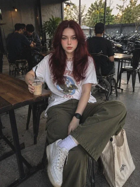 Smartphone Café Candid