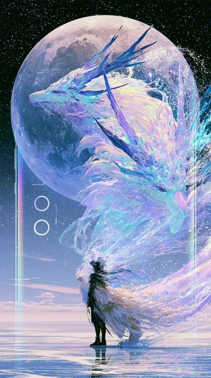 Phantom Beast Under the Moon