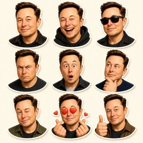Pixar-Style Character Sticker