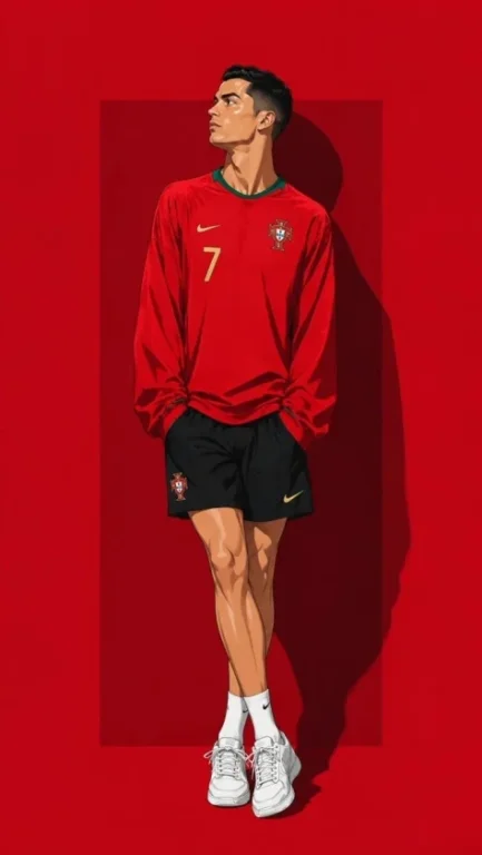Anime Soccer Player Illustration