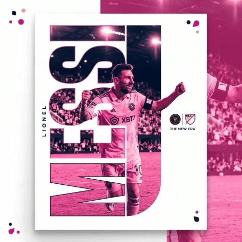 Sports Poster Design — GPT Image 2.5 AI Prompt: Sports poster design, fictional male soccer player with short dark hair, light s...