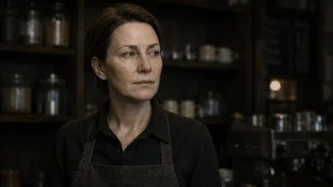 Café Barista Portrait