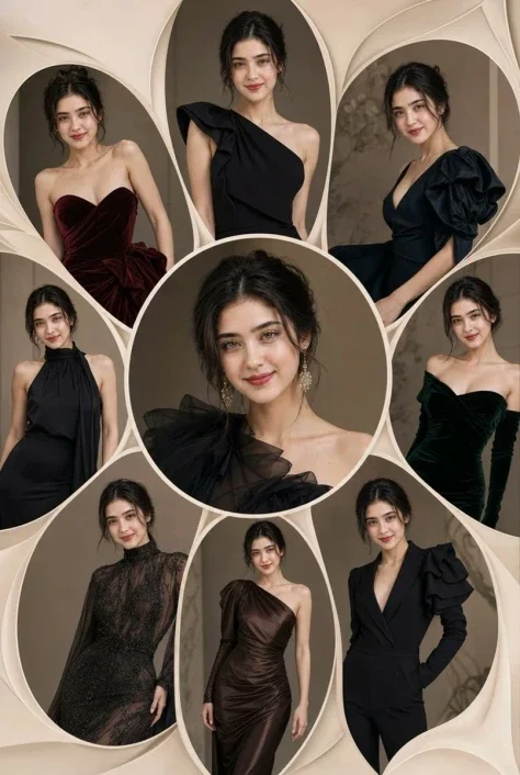Luxury Fashion Collage