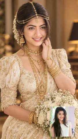 Make You as a Traditional Bride — GPT Image AI Prompt: Generate a photorealistic portrait of a South Asian bride in traditional bridal...