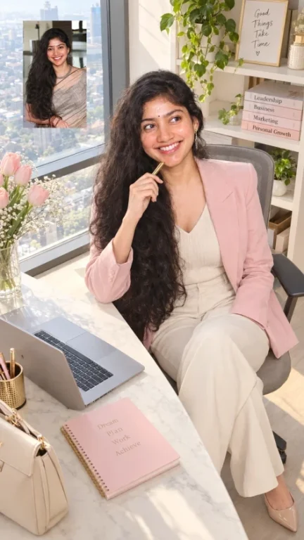 Make you at office desk