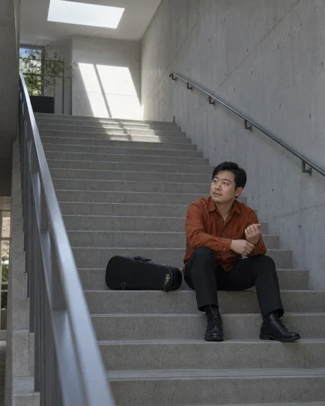 The Stairwell Behind the Concert Hall