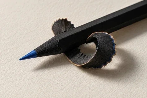 Blue Point, Ebony Pencil