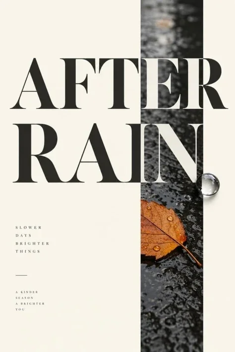 A Visual Index of Leaves After Rain