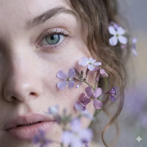 Leica Wildflower Ethereal Macro Portrait — Nano Banana 2 AI Prompt: Utilize exclusively and obligatorily the uploaded reference photos as the primar...