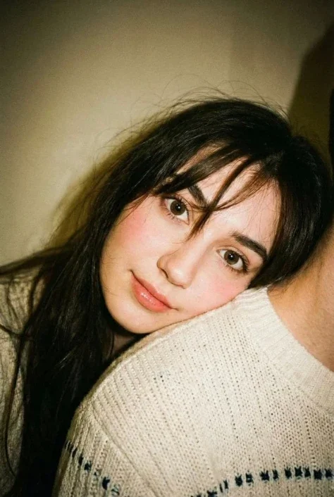 Disposable-Camera Couple Selfie