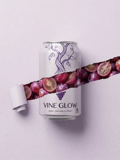 Grape Can Vine Glow