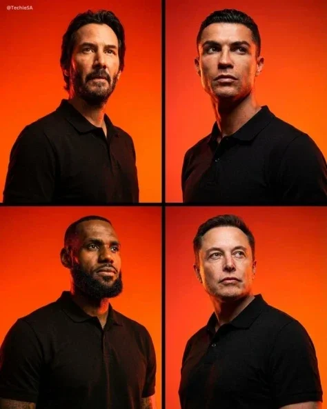 Heroic Orange Portrait