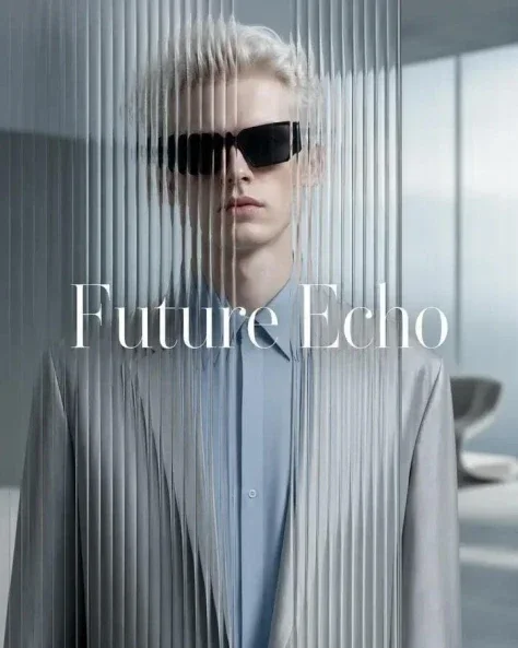 Corrugated Glass Luxury Fashion