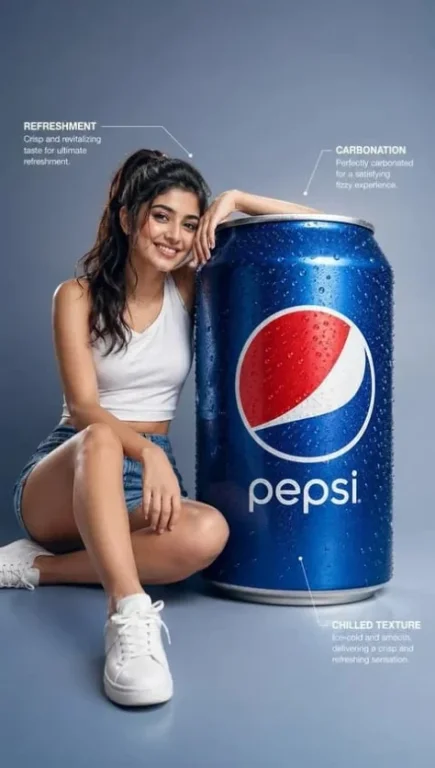 Giant Soda Can Infographic Ad