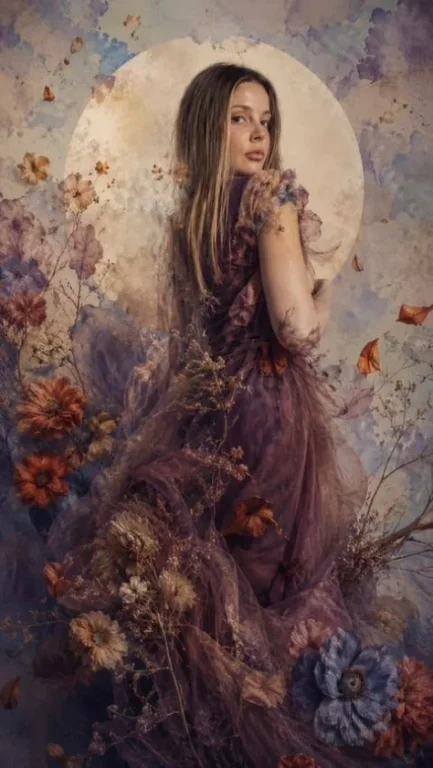 Moonlit Double Exposure Fashion