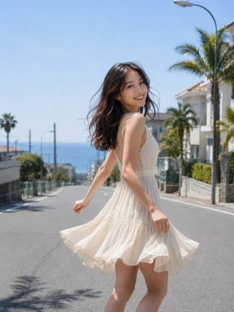 Sea Breeze Slope Portrait