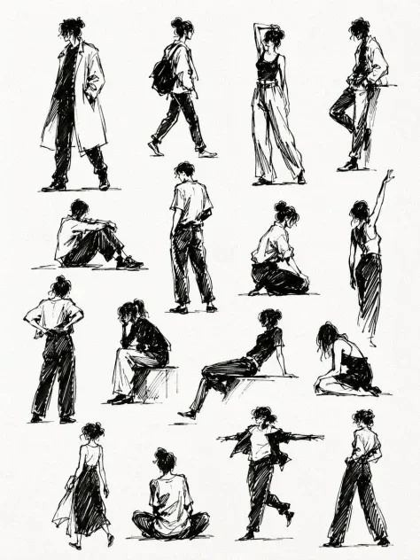 Ink Gesture Sketchbook