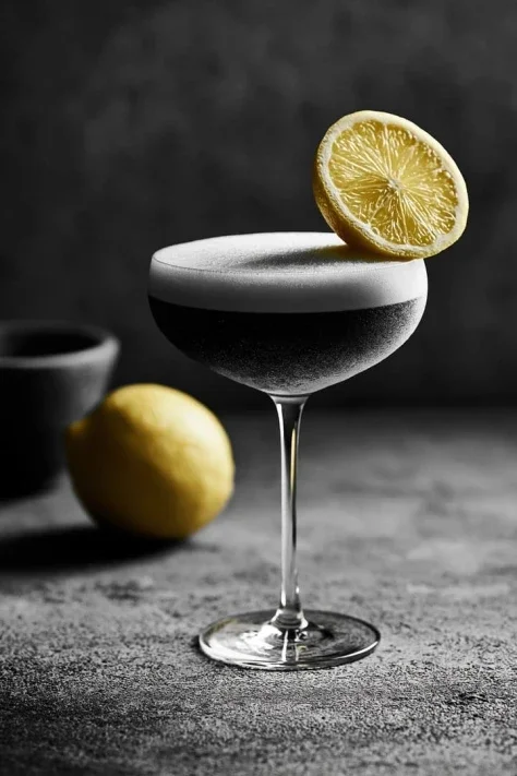 Moody Dark Cocktail Shot