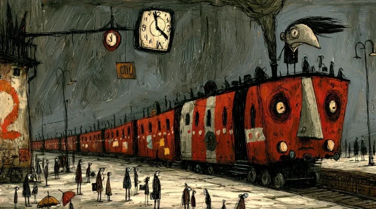 Train Arriving at the Station