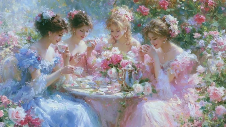 Impressionist Garden Afternoon Tea