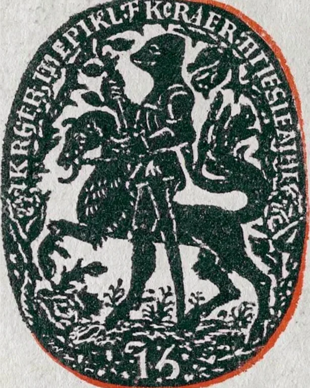 Knight Wax Seal With Roses