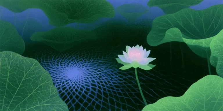 Lotus Blossom Panorama