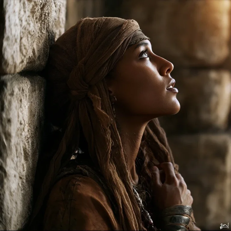 Zipporah Watching Moses Depart